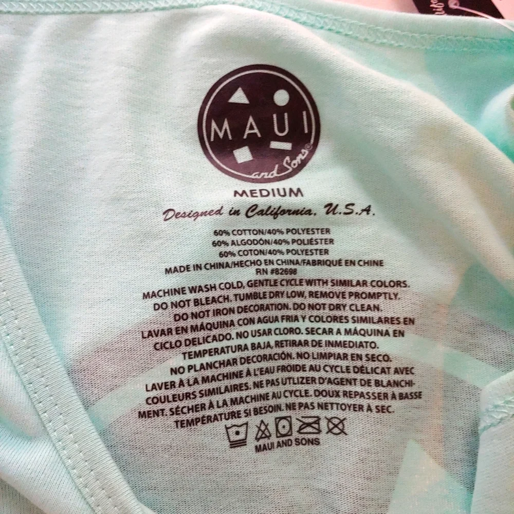 MAUI and Sons NEW Classic Cookie Logo Tank Top - Picture 8 of 8